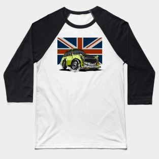 England Mad Car Baseball T-Shirt